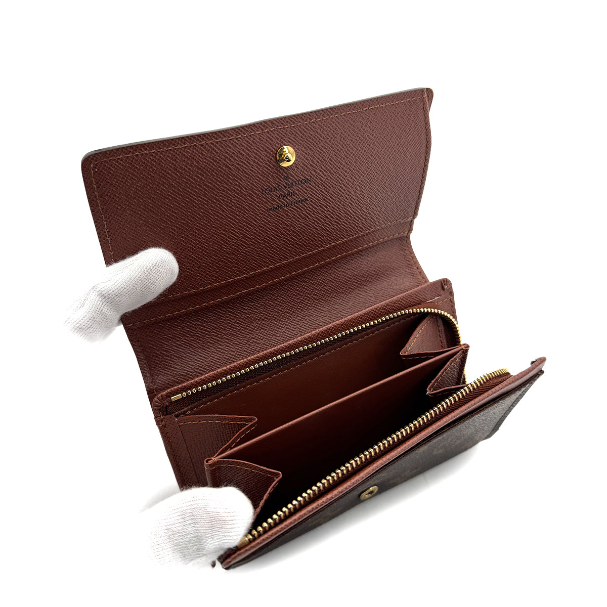 LOUIS VUITTON MONOGRAM PORTE MONNAIE BILLETS TRESOR WALLET M61730 90292493