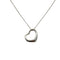 TIFFANY&Co. NECKLACE OPEN HEART 16MM SILVER925 ACCESSORY 90292702 - PURPOSE