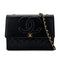 CHANEL VINTAGE BIG COCO MATELASSE CHAIN SHOULDER BAG BLACK LAMB SKIN 90292736 - PURPOSE