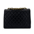 CHANEL VINTAGE BIG COCO MATELASSE CHAIN SHOULDER BAG BLACK LAMB SKIN 90292736 - PURPOSE