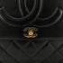 CHANEL VINTAGE BIG COCO MATELASSE CHAIN SHOULDER BAG BLACK LAMB SKIN 90292736 - PURPOSE