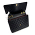 CHANEL VINTAGE BIG COCO MATELASSE CHAIN SHOULDER BAG BLACK LAMB SKIN 90292736 - PURPOSE