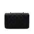 CHANEL VINTAGE DIANA SMALL CHAIN SHOULDER BAG BLACK CAVIAR SKIN 90292737 - PURPOSE