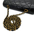 CHANEL VINTAGE DIANA SMALL CHAIN SHOULDER BAG BLACK LAMB SKIN 90292738 - PURPOSE