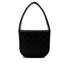 CHANEL VINTAGE MATELASSE HAND SHOULDER BAG ROUND BLACK LAMB SKIN 90292739