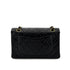 CHANEL VINTAGE CLASSIC FLAP SMALL CHAIN SHOULDER BAG BLACK LAMB SKIN 90292741 - PURPOSE