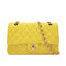CHANEL CLASSIC FLAP MEDIUM CHAIN SHOULDER BAG YELLOW LAMB SKIN 90292742 - PURPOSE