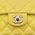 CHANEL CLASSIC FLAP MEDIUM CHAIN SHOULDER BAG YELLOW LAMB SKIN 90292742 - PURPOSE