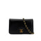 CHANEL VINTAGE FULL FLAP CHAIN SHOULDER BAG BLACK LIZARD 90292743 - PURPOSE