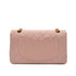 CHANEL VINTAGE CLASSIC FLAP SMALL CHAIN SHOULDER BAG PINK LAMB SKIN 90292744 - PURPOSE