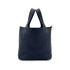 HERMES PICOTIN LOCK PM BLUE NUIT TAURILLON CLEMENCE HAND BAG D 90292746 - PURPOSE
