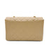CHANEL VINTAGE MATELASSE CHAIN SHOULDER BAG BEIGE CAVIAR SKIN 90292750 - PURPOSE