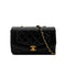 CHANEL VINTAGE DIANA SMALL CHAIN SHOULDER BAG BLACK LAMB SKIN 90292751 - PURPOSE