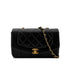 CHANEL VINTAGE DIANA SMALL CHAIN SHOULDER BAG BLACK LAMB SKIN 90292751 - PURPOSE