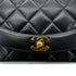 CHANEL VINTAGE DIANA SMALL CHAIN SHOULDER BAG BLACK LAMB SKIN 90292751 - PURPOSE