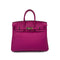 HERMES BIRKIN 25 ROSE PURPLE TOGO HAND BAG C SHW 90292780 - PURPOSE