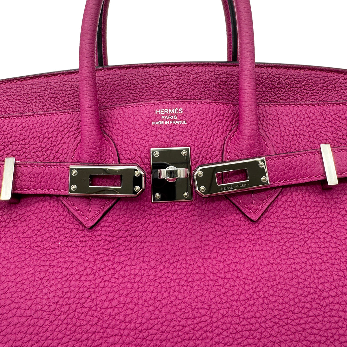 HERMES BIRKIN 25 ROSE PURPLE TOGO HAND BAG C SHW 90292780