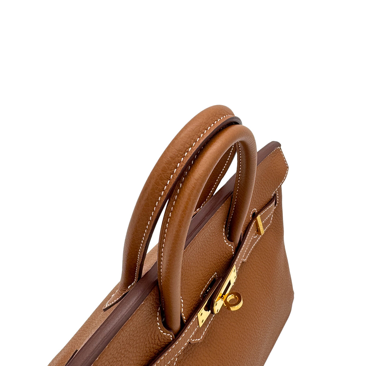 HERMES BIRKIN 25 GOLD TOGO HAND BAG □P GHW 90292782