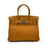 HERMES BIRKIN 30 VERSO CARAMEL LIME TOGO HAND BAG Y PALLADIUM HARDWARE 90292783 - PURPOSE