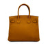 HERMES BIRKIN 30 VERSO CARAMEL LIME TOGO HAND BAG Y PALLADIUM HARDWARE 90292783 - PURPOSE