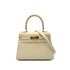 HERMES MINI KELLY 20 IVORY BOXCALF HAND SHOULDER BAG □B GHW 90292784 - PURPOSE