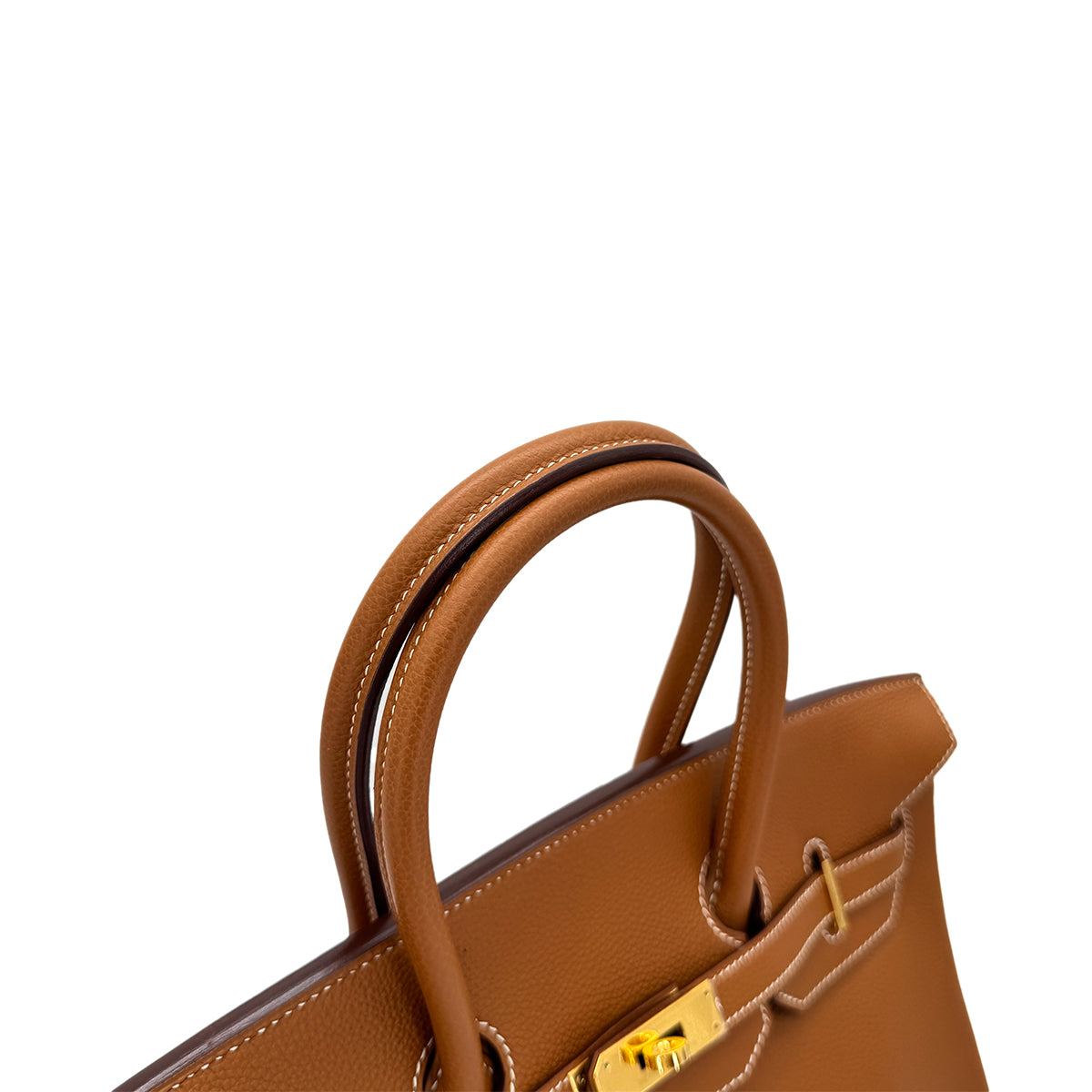 HERMES BIRKIN 35 GOLD TOGO HAND BAG □I GHW 90292787