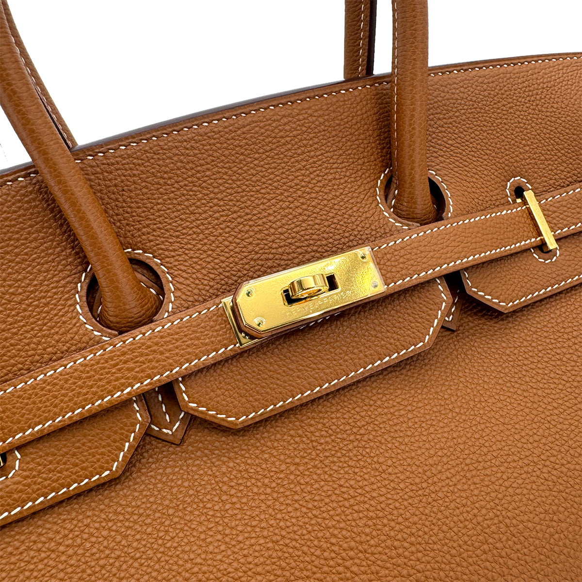 HERMES BIRKIN 35 GOLD TOGO HAND BAG □I GHW 90292787