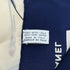 CHANEL VINTAGE MADEMOISELLE SCARF BEIGE NAVY SILK 90292790 - PURPOSE