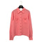 CHANEL VINTAGE LOGO BUTTON SHIRT PINK SILK 42 RTW 90292792 - PURPOSE