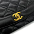 CHANEL VINTAGE DIANA MEDIUM CHAIN SHOULDER BAG BLACK LAMB SKIN 90292808 - PURPOSE