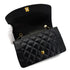 CHANEL VINTAGE DIANA MEDIUM CHAIN SHOULDER BAG BLACK LAMB SKIN 90292808 - PURPOSE