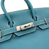 HERMES HAUT A COURROIES 28 BLUE JEAN TOGO HAND BAG ▢I SHW 90292815 - PURPOSE