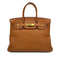 HERMES BIRKIN 35 GOLD TOGO HAND BAG □J GHW 90292816 - PURPOSE
