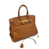 HERMES BIRKIN 35 GOLD TOGO HAND BAG □J GHW 90292816 - PURPOSE