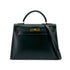 HERMES KELLY 32 SELLIER VERT BOXCALF HAND SHOULDER BAG 〇V GHW 90292817 - PURPOSE