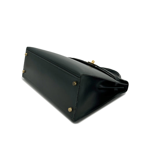 HERMES KELLY 32 SELLIER VERT BOXCALF HAND SHOULDER BAG 〇V GHW 90292817 - PURPOSE