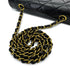CHANEL VINTAGE DIANA SMALL CHAIN SHOULDER BAG BLACK LAMB SKIN 90292818 - PURPOSE