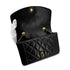 CHANEL VINTAGE DIANA SMALL CHAIN SHOULDER BAG BLACK LAMB SKIN 90292818 - PURPOSE