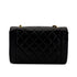CHANEL VINTAGE DIANA MEDIUM CHAIN SHOULDER BAG BLACK LAMB SKIN 90292819 - PURPOSE