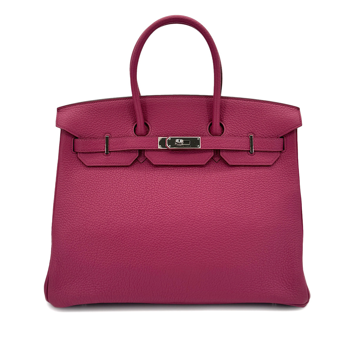HERMES BIRKIN 35 TOSCA TOGO HAND BAG R SHW 90292820
