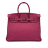 HERMES BIRKIN 35 TOSCA TOGO HAND BAG R PALLADIUM HARDWARE 90292820 - PURPOSE