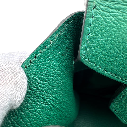 HERMES BIRKIN 30 VERT VERTIGO EVERCOLOR HAND BAG C GOLD HARDWARE 90292866 - PURPOSE