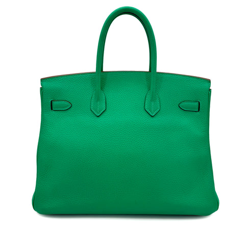 HERMES BIRKIN 35 MINT TOGO HAND BAG □G SHW 90292878 - PURPOSE