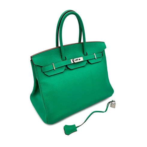 HERMES BIRKIN 35 MINT TOGO HAND BAG □G SHW 90292878 - PURPOSE