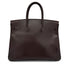 HERMES BIRKIN 35 CHOCOLAT COURCHEVEL HAND BAG □C GHW 90292879 - PURPOSE