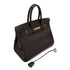 HERMES BIRKIN 35 CHOCOLAT COURCHEVEL HAND BAG □C GHW 90292879 - PURPOSE