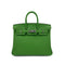 HERMES BIRKIN 25 VERT YUCCA TOGO HAND BAG W SHW 90292880 - PURPOSE