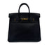 HERMES HAUT A COURROIES 32 BLACK FJORD HAND BAG □D GHW 90292881 - PURPOSE