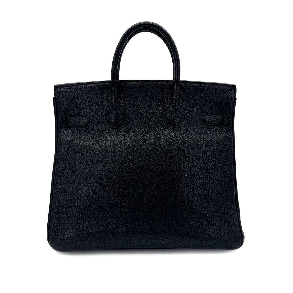 HERMES HAUT A COURROIES 32 BLACK FJORD HAND BAG □D GHW 90292881