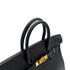 HERMES HAUT A COURROIES 32 BLACK FJORD HAND BAG □D GHW 90292881 - PURPOSE